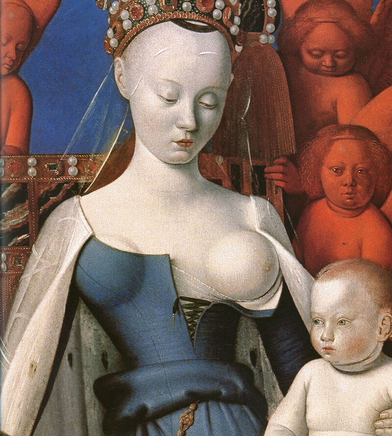 Jean Fouquet - Madonna col Bambino