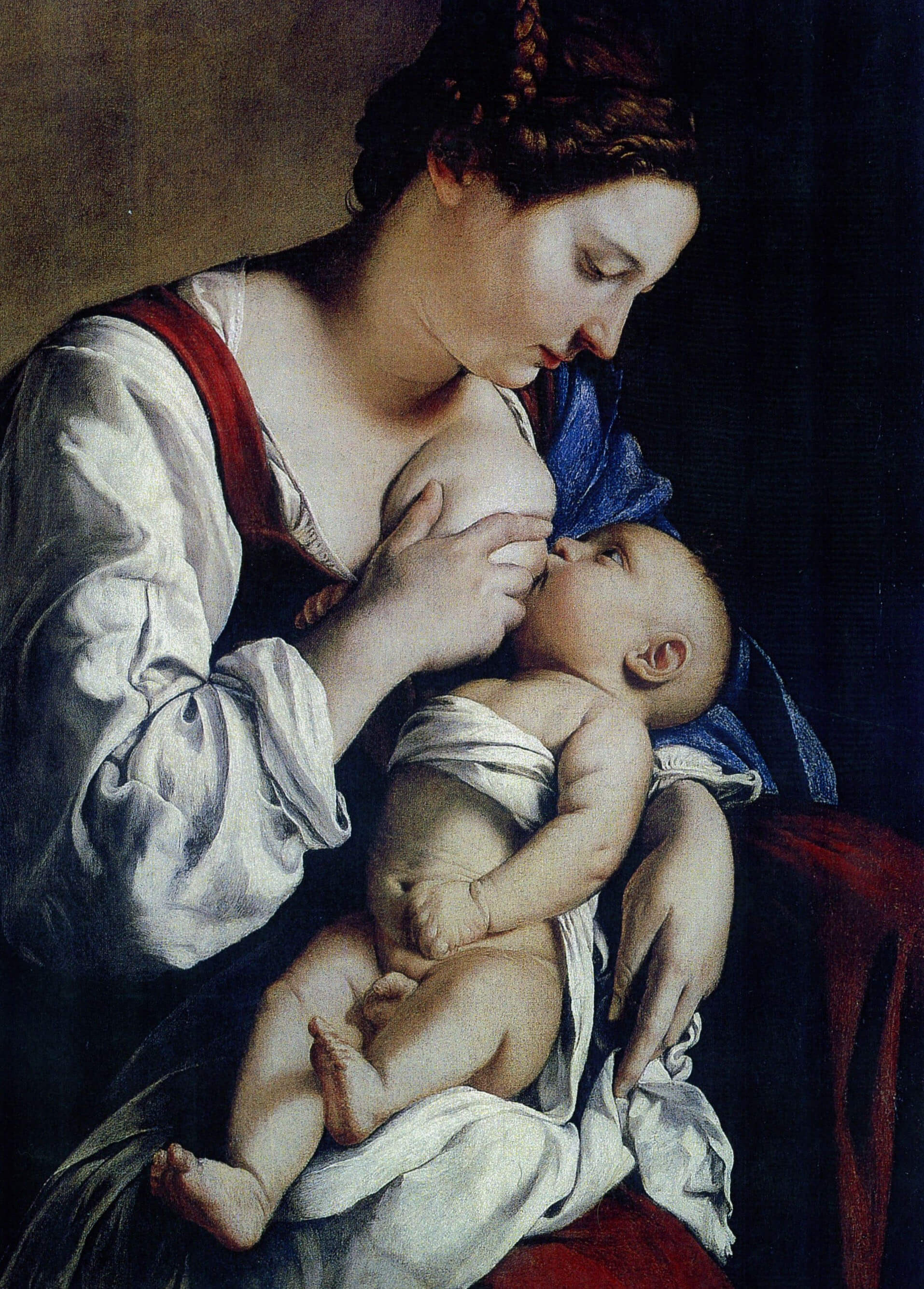 Orazio Gentileschi - Madonna con bambino